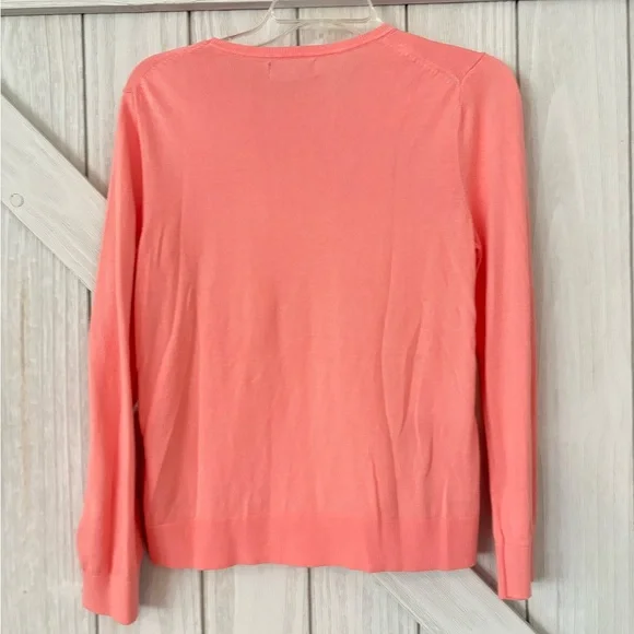 Banana Republic Forever Crew Neck Coral Sweater - Picture 4 of 5